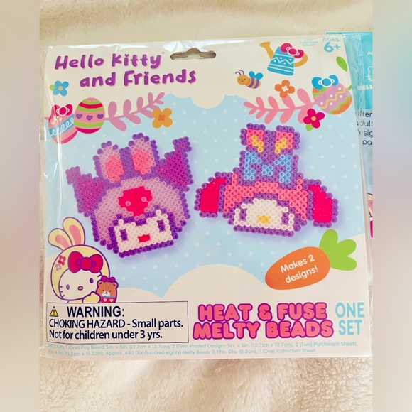 HELLO KITTY & FRIENDS X EASTER Heat and Fuse Melty Beads and Crafts (Set of 2) - Picture 4 of 7
